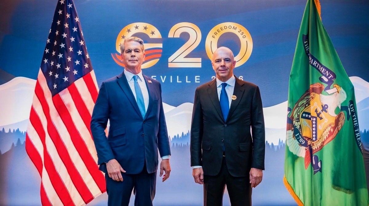 Міністри фінансів США та Росії обговорять мирний план Трампа щодо України, - ЗМІ Міністри фінансів США та Росії обговорять мирний план Трампа щодо України, - ЗМІ