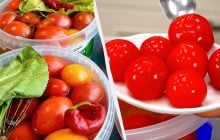 Квашеные помидоры с горчицей в ведрах: не отличить от бочковых