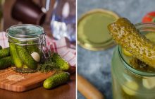 Эти консервированные огурцы получаются как бочковые: старый деревенский рецепт