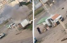 В Херсоне россияне охотились с FPV-дроном на продавца фруктов: полиция показала кадры