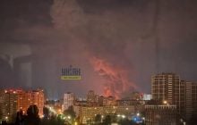 Россия атаковала Киев и область баллистикой: в столице пожары, есть жертва
