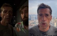 Лидер группы "Ногу свело!" впервые за 15 лет приехал в Киев и попал под обстрел РФ
