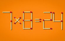 Трюк с двумя спичками сделает уравнение верным: тест для проверки IQ