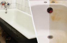 Старая ванна еще заблестит: как отреставрировать эмаль в домашних условиях