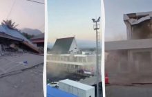 Потужний землетрус в Індонезії спричинив цунамі: з’явилися перші дані про жертви (відео)