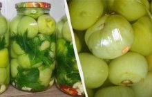 Зеленые помидоры заливаю кипятком - зимой все просят добавки: рецепт как в детстве