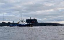 Россия впервые вывела в море сверхсекретную атомную субмарину "Хабаровск" (фото)