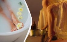 Две веточки в тазик - и пятки нежные, как у младенца: эффект лучше салонного педикюра