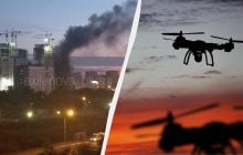 На Москву та область летіло понад 600 дронів: уражено склад Wildberries (відео)