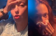 Полякова разом з донькою потрапила в ДТП (відео)