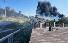 Ейск: украинские дроны ударили по местному морпорту