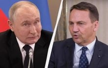 Сікорський назвав дві головні ставки Путіна у війні проти України