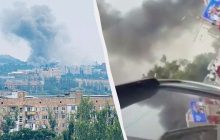 Окупований Донецьк зазнав атаки: ударів було завдано по кількох локаціях