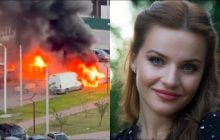 Известная ведущая заявила о "прилете" в ее ЖК в Киеве и показала страшные кадры