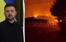Влучання було у склад боєприпасів: Зеленський розкрив наслідки удару РФ по Київщині
