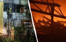 У Києві після атаки РФ горіла багатоповерхівка, є постраждалі: в ДСНС показали наслідки