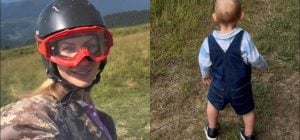 Никитюк с годовалым сыном укатила на отдых в горы и нарвалась на хейт