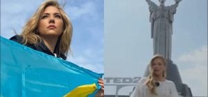 Зірка "Вікінгів" приїхала у Київ і зробила заяву про завершення війни в Україні (відео)