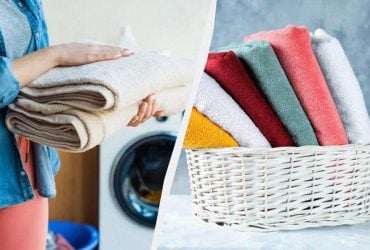 Одна кришечка на 5 літрів води – і засмальцьовані рушники стануть білими: хитрий трюк