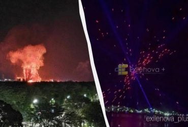 Новоросійськ атакували сотні дронів: у порту прильоти та пожежі (відео)