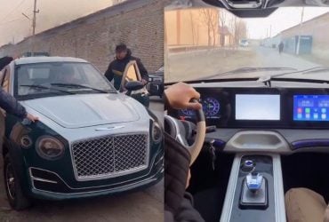 Мужчина купил китайскую копию Bentley всего за 3100 долларов (видео)