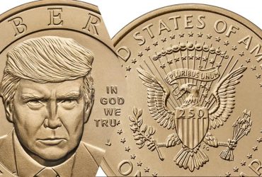 Портрет Трампа з’явиться на доларових монетах, і їх продаватимуть дорожче за номінал