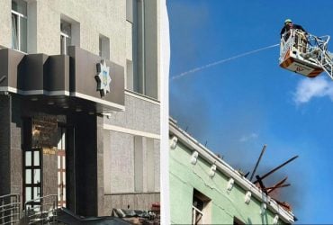 РФ ударила по зданию Нацполиции в Житомире: есть погибшие и много пострадавших