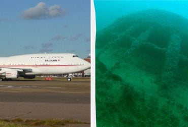 У 2019 році Бахрейн навмисно затопив літак Boeing 747: навіщо це зробили