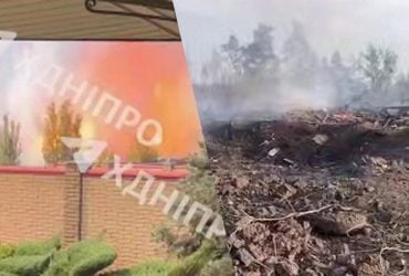 На Днепропетровщине эвакуация после взрывов: власти говорят о военном преступлении