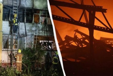 У Києві після атаки РФ горіла багатоповерхівка, є постраждалі: в ДСНС показали наслідки