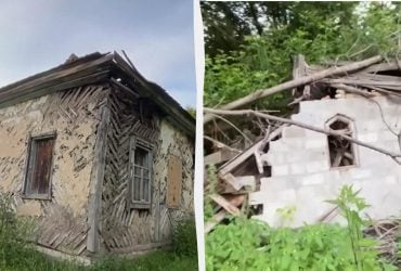 Дома поглощает лес, а люди почти исчезли: блогер показал украинское село-призрак (видео)