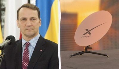 Польша пригрозила отключить Украине Starlink, чтобы наказать Илона Маска