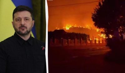 Влучання було у склад боєприпасів: Зеленський розкрив наслідки удару РФ по Київщині