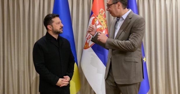 Володимир Зеленський в Сербії дав дипломатичний ляпас Росії