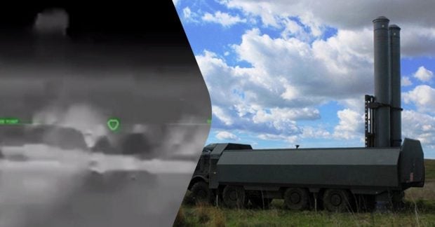 в Криму рознесли БРК, з якого росіяни били по Україні ракетами