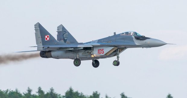 Міг-29: Сили оборони пошкодили російський винищувач