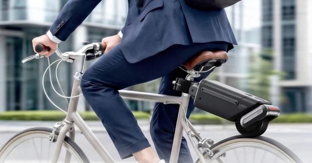 Photo: Unian Asus Unveils Oxiis E250G1 Device That Converts Bicycles Into E-Bikes