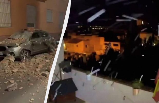 Іспанську Гранаду сколихнув землетрус: вулиці завалило уламками (відео)