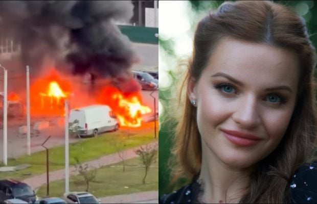 Відома ведуча заявила про "приліт" у її ЖК у Києві та показала страшні кадри
