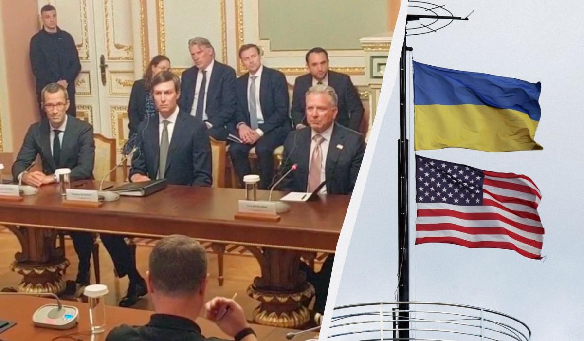 Перший раунд переговорів між Зеленським і посланцями Трампа завершився
