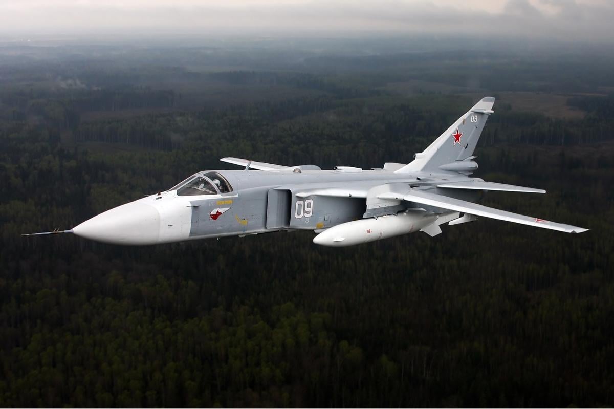 Бійці ГУР уразили ворожий Су-24 в окупованому Криму