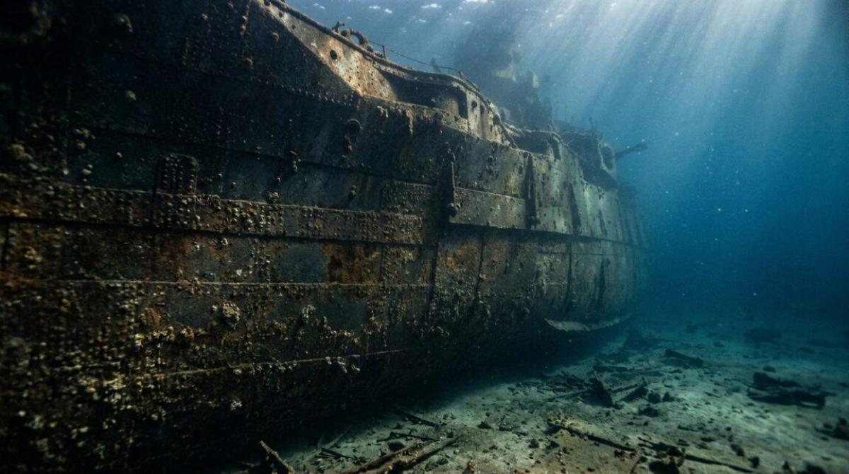 Линкор водоизмещением 23 500 тонн затонул менее чем за минуту, но на удивление хорошо сохранился