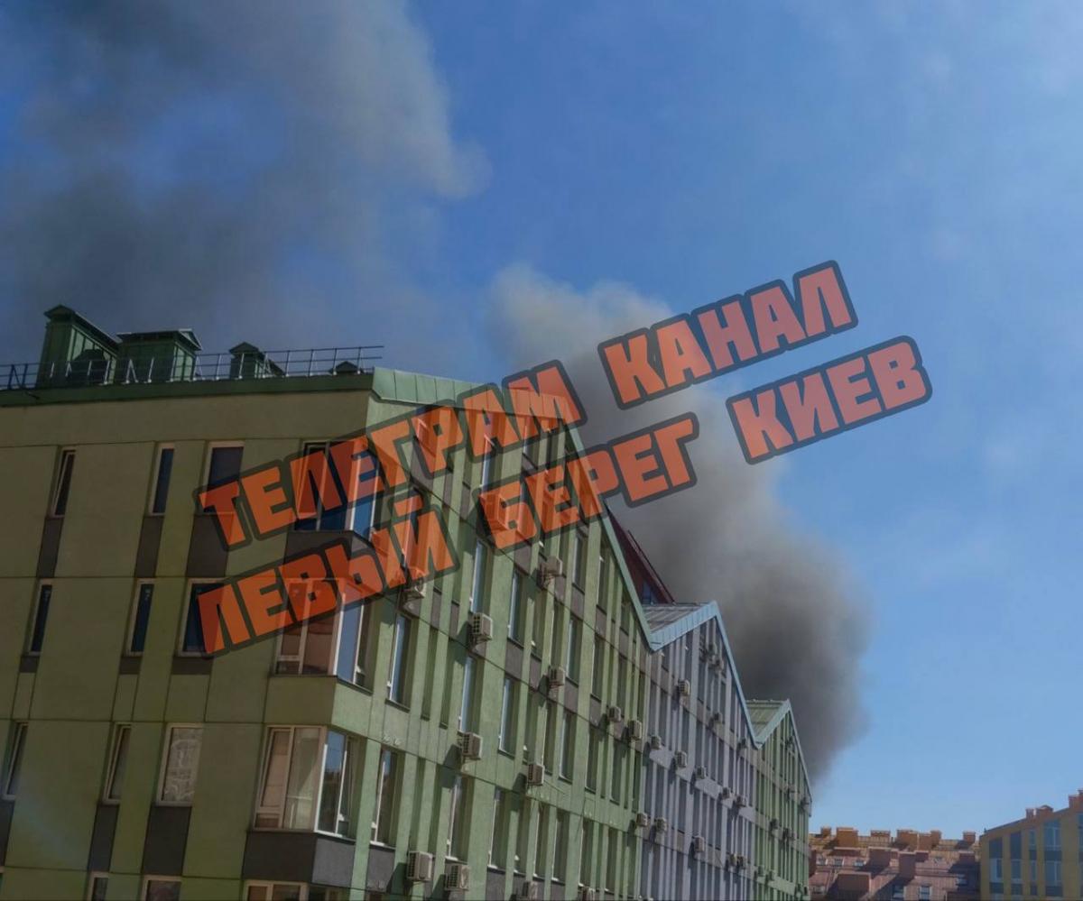 Атака на Київ: дрон упав на багатоповерхівку в Дніпровському районі, загинула жінка (фото)