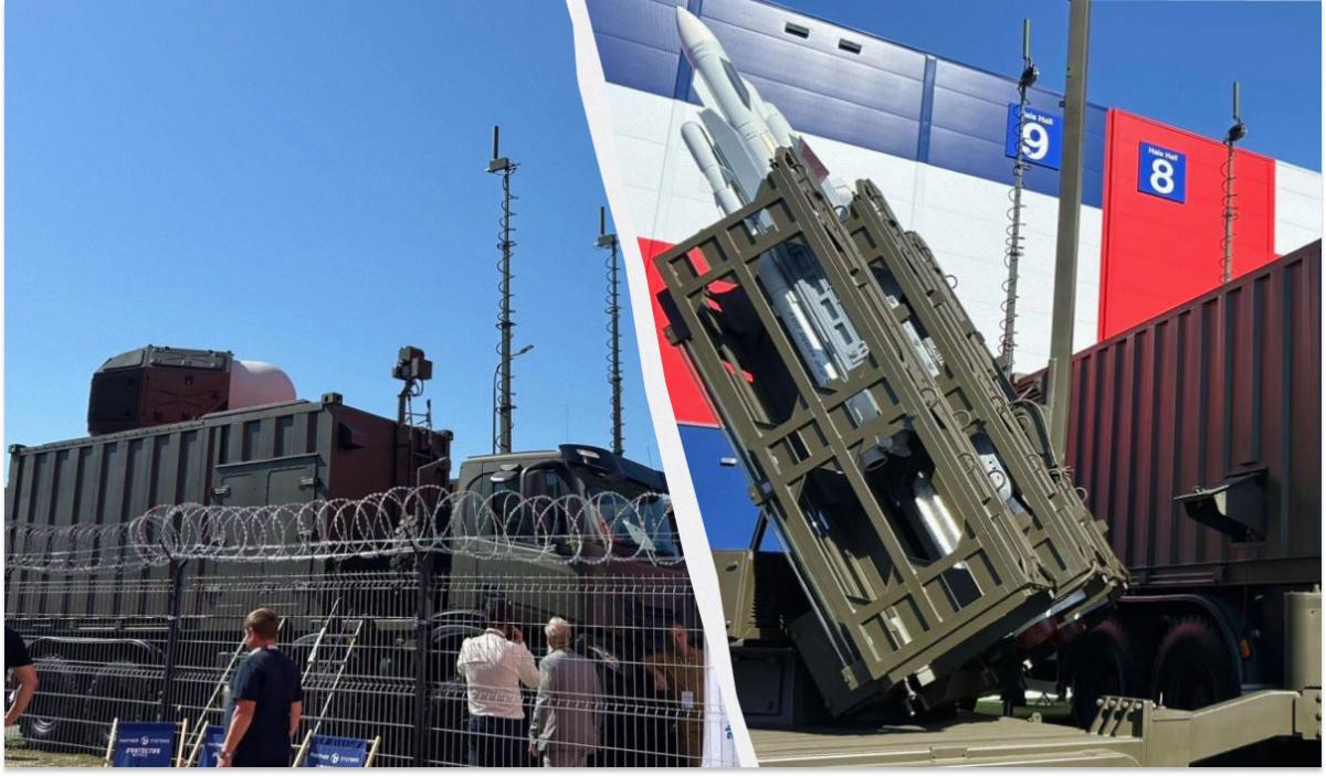 Украина показала компоненты нового ЗРК 'Шершень' на выставке в Польше (фото)