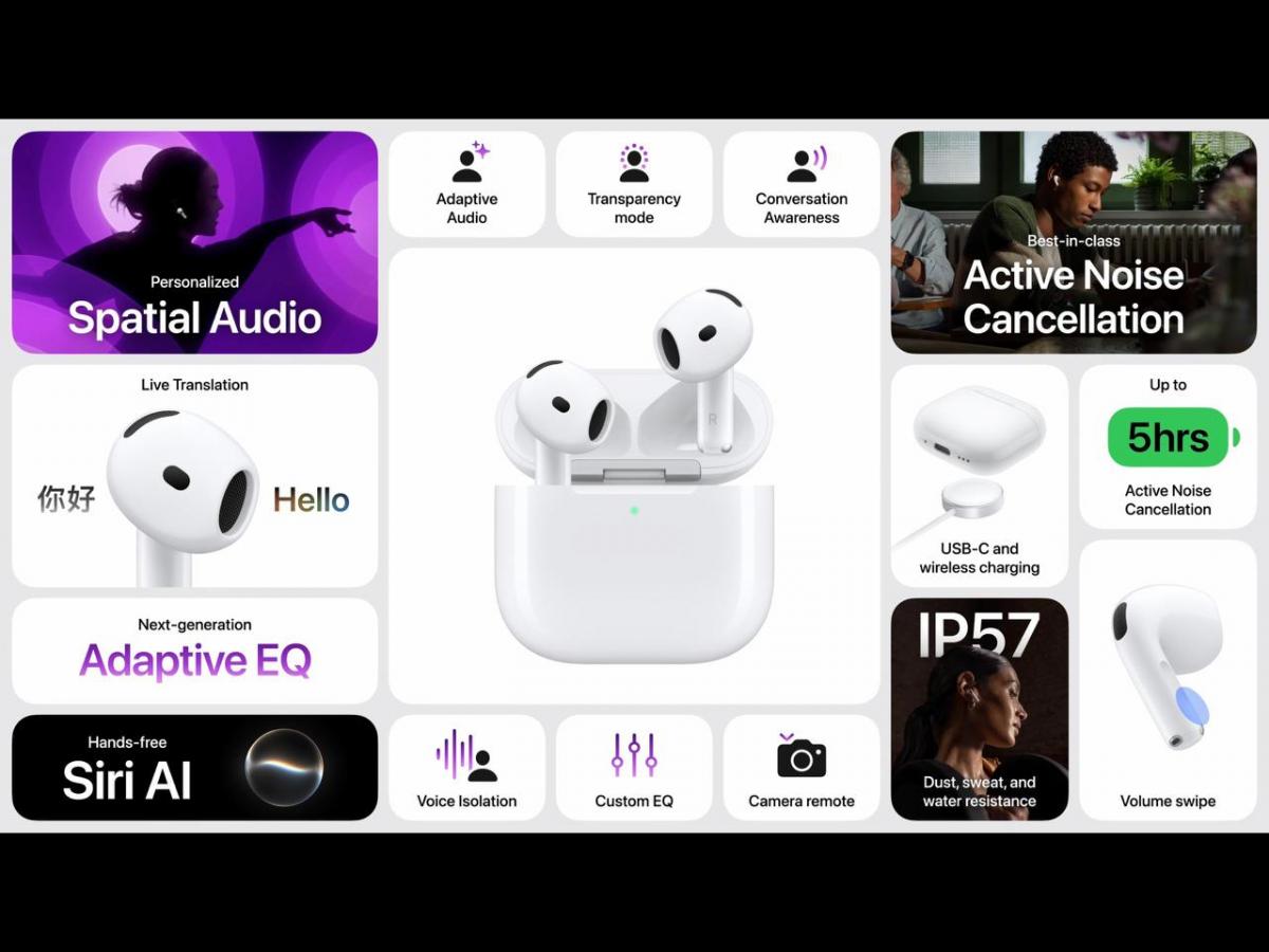 Представлены AirPods 5