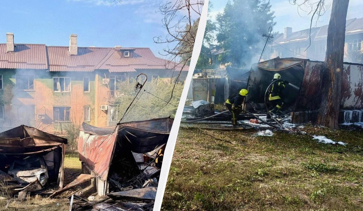 РФ атаковала предприятие и гаражи в Днепре: известно о 12 раненых РФ атаковала предприятие и гаражи в Днепре: известно о 12 раненых