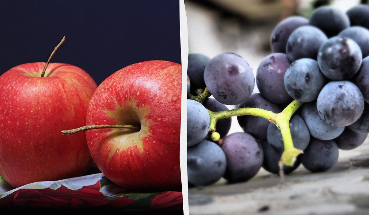 Яблука проти винограду: який продукт кращий для рівня цукру в крові