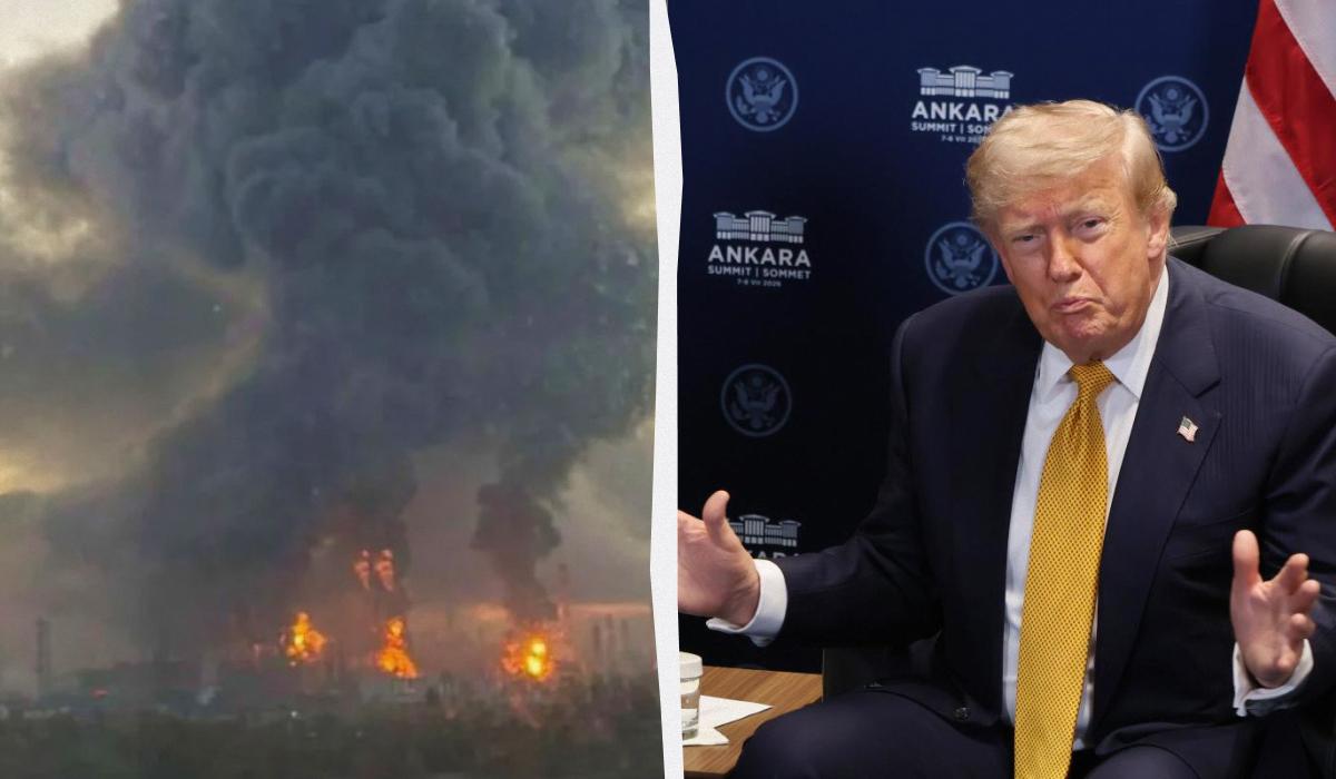 У США пояснили, чому Трамп рознервувався через удари України по російських НПЗ
