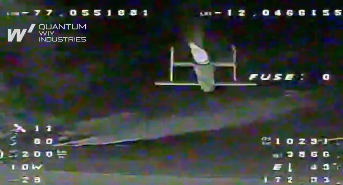 Український дрон-перехоплювач SPYS збив ракету 'Герань-5' на швидкості 200 км/год (відео) Український дрон-перехоплювач SPYS збив ракету 'Герань-5' на швидкості 200 км/год (відео)