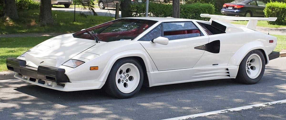The Lamborghini Countach as it appeared for the US market. Photo: wikipedia.org